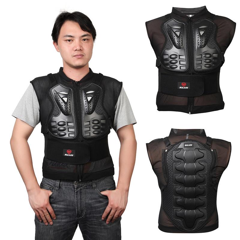 Chest Protector Armor - อุปกรณ์ป้องกันสำหรับผู้ขับขี่รถจักรยานยนต์แขนกุดแบบออฟโรดอุปกรณ์ป้องกันหน้าอกสำหรับแข่งขันการปั่นจักรยานการแข่งมอเตอร์ไซค์