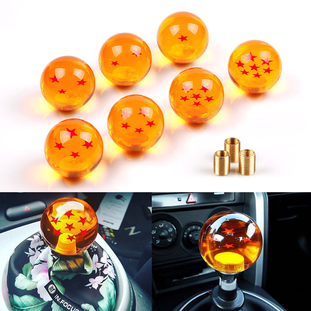 Motorcycle Gear Lever Cover - หัวเกียร์อนิเมะดราก้อนบอล 1-7 ดาว 1 ชิ้น หัวเปลี่ยนเกียร์อัตโนมัติ