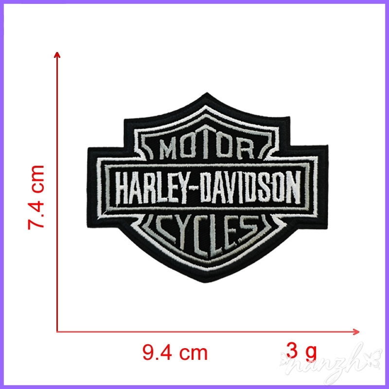 Motorcycle Gear Harley Davidson - แผ่นแปะตกแต่งแบบเวลโครสำหรับมอเตอร์ไซค์ แผ่นปักผ้าสำหรับเย็บหนัง กระเป๋าเกราะป้องกันสำหรับฮาร์เลย์ เดวิดสัน อุปกรณ์ป้องกันสำหรับการขี่