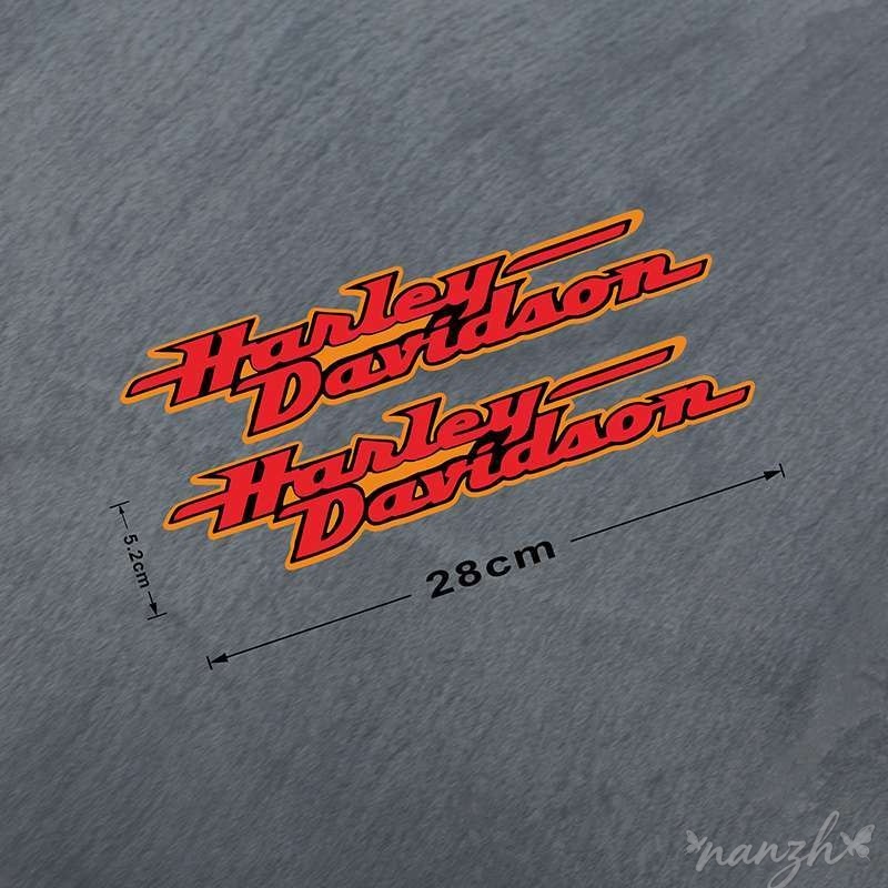 Motorcycle Gear Harley Davidson - สติ๊กเกอร์ตกแต่งถังน้ำมันกันน้ำสะท้อนแสงสำหรับมอเตอร์ไซค์ อุปกรณ์เสริมสำหรับฮาร์เลย์ เดวิดสัน อุปกรณ์ป้องกันสำหรับการขับขี่