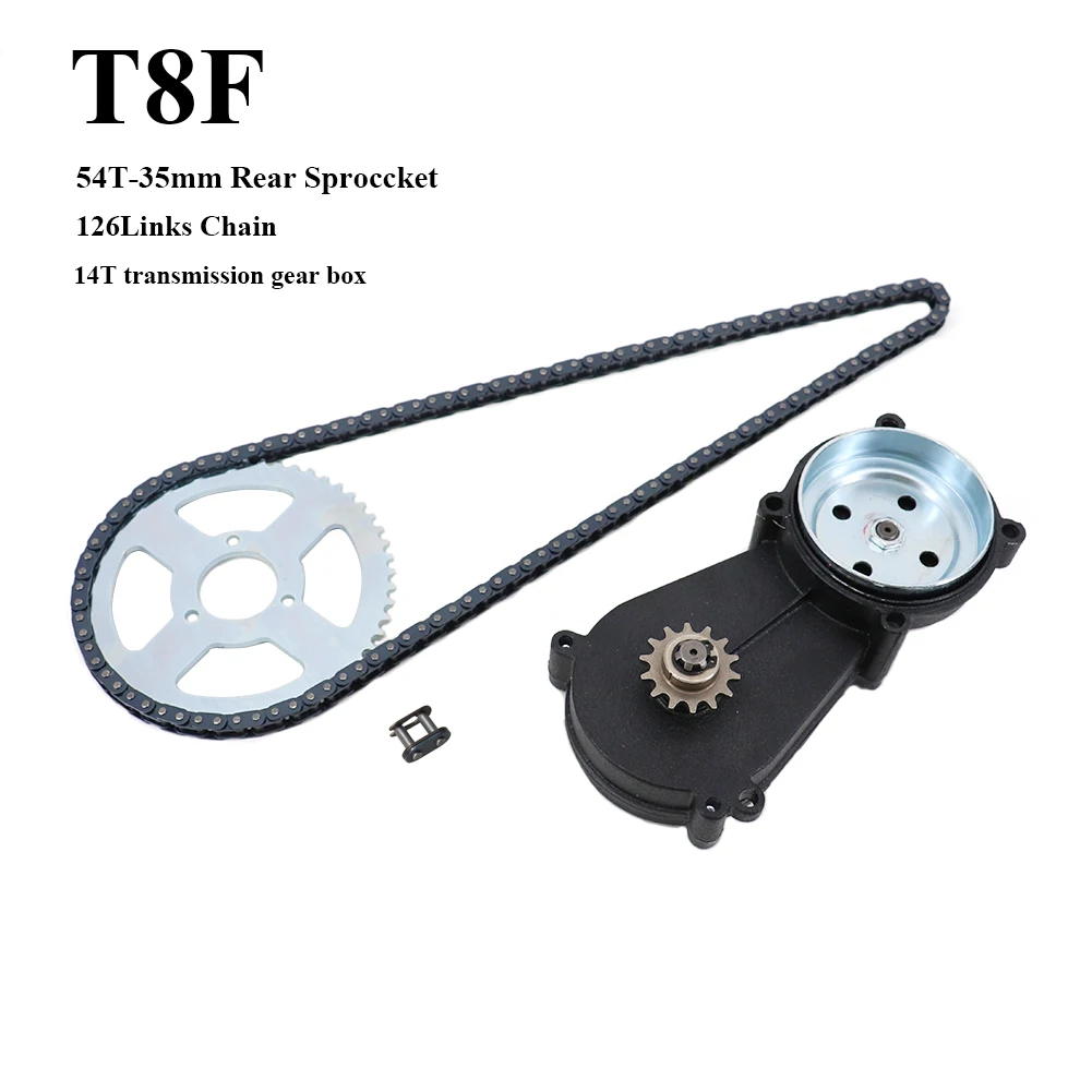 Motorcycle Gear Tidy - เฟืองโซ่หลังมอเตอร์ไซค์ T8F 54T 35 มม. โซ่