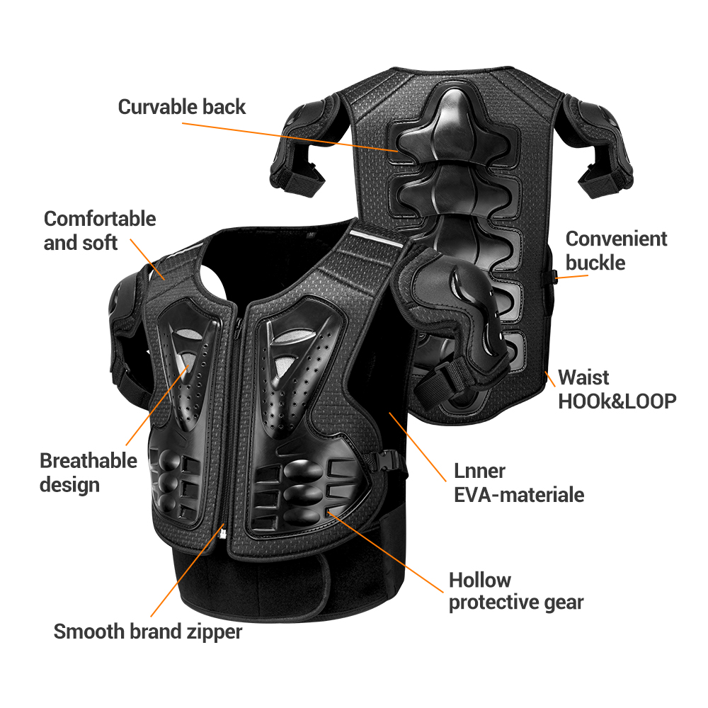 เสื้อเกราะป้องกันการล้มสำหรับม - Chest Protector Armor บทวิจารณ์และราคา