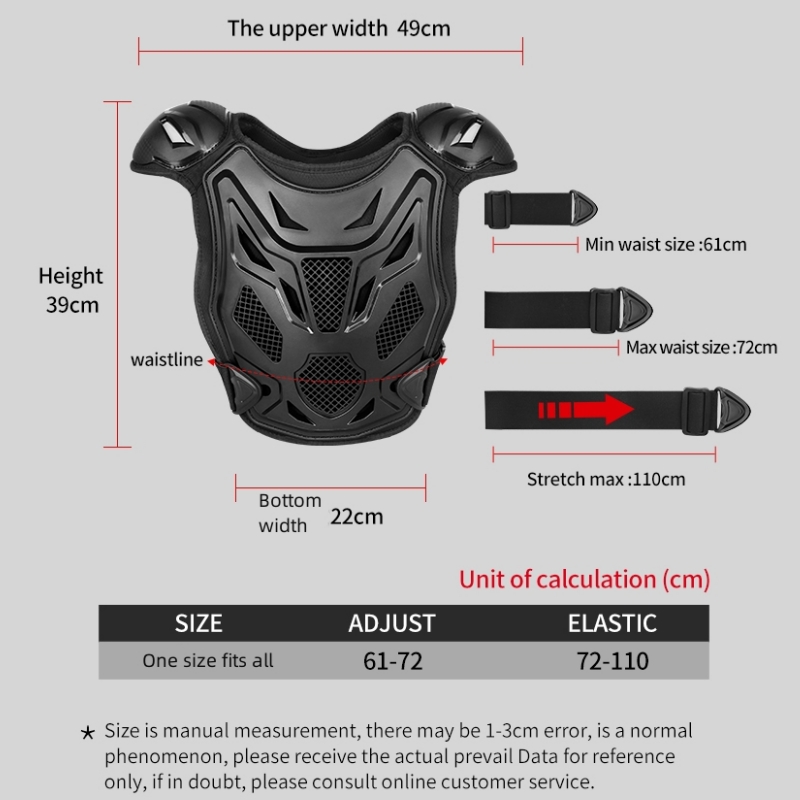 ชุดเกราะป้องกันการล้มสำหรับเด็ - Chest Protector Armor บทวิจารณ์และราคา