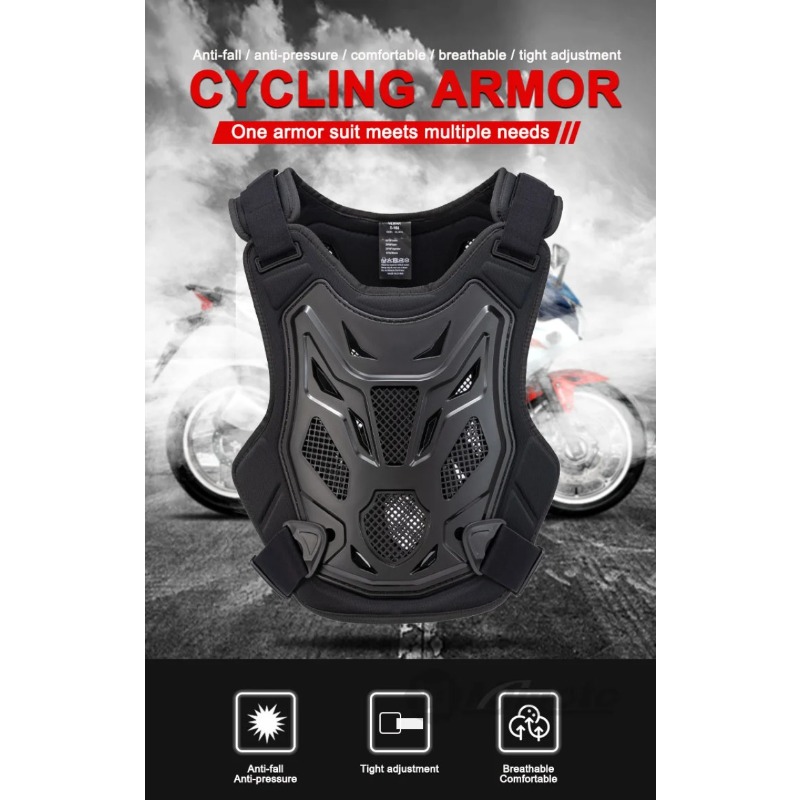 วิบากเกราะเสื้อแจ็คเก็ตรถจักรย - Chest Protector Armor บทวิจารณ์และราคา