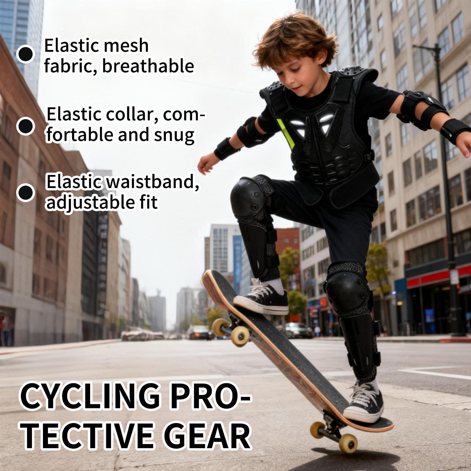 เสื้อเกราะป้องกันสำหรับเด็กขี่ - Chest Protector Armor บทวิจารณ์และราคา