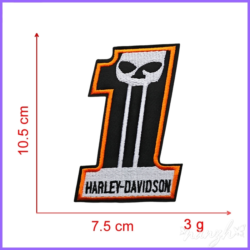 แผ่นแปะตกแต่งแบบเวลโครสำหรับมอ - Motorcycle Gear Harley Davidson บทวิจารณ์และราคา