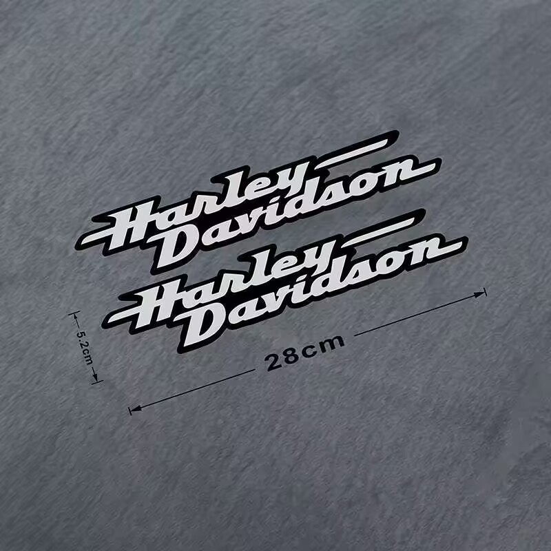 สติ๊กเกอร์ตกแต่งถังน้ำมันกันน้ - Motorcycle Gear Harley Davidson บทวิจารณ์และราคา