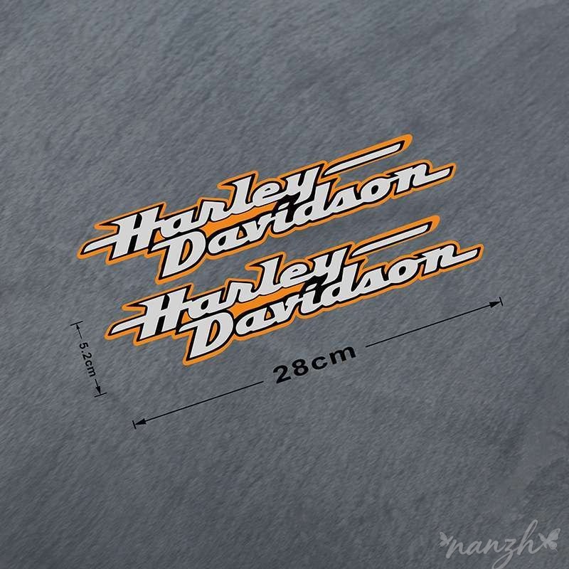 สติ๊กเกอร์ตกแต่งถังน้ำมันกันน้ - Motorcycle Gear Harley Davidson บทวิจารณ์และราคา